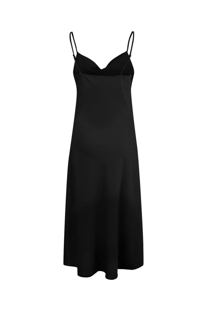 Y.A.S, Yasdottea Strap Midi Dress S. Show, Black