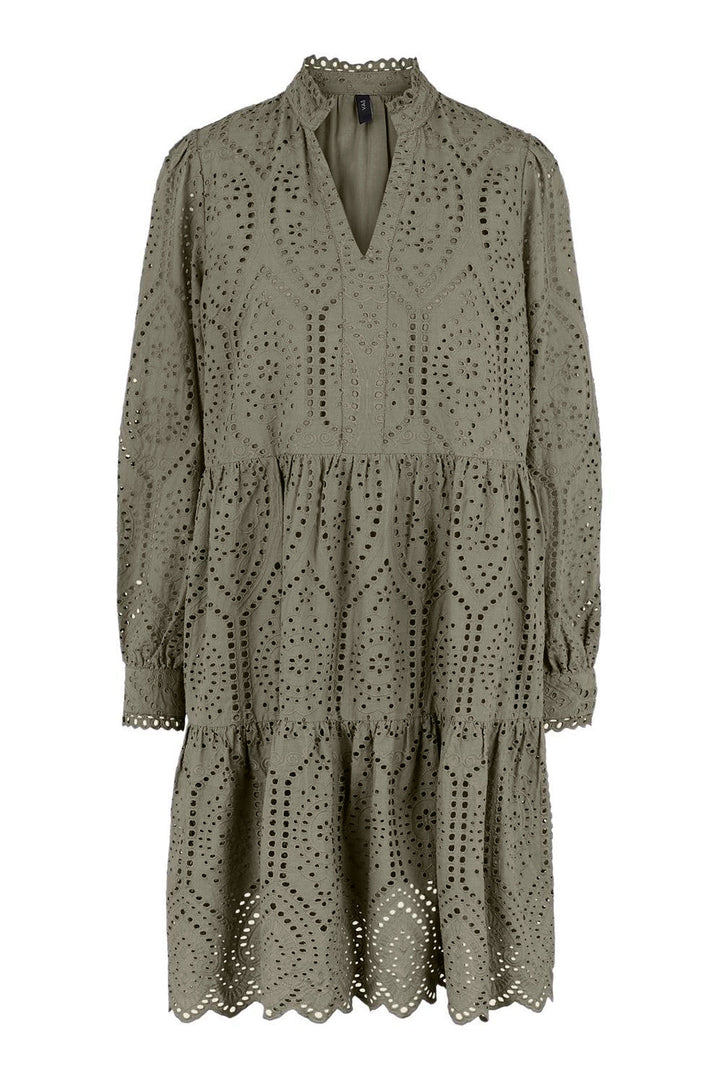 Y.A.S - Yasholi Ls Dress S. - Vetiver Kjoler 