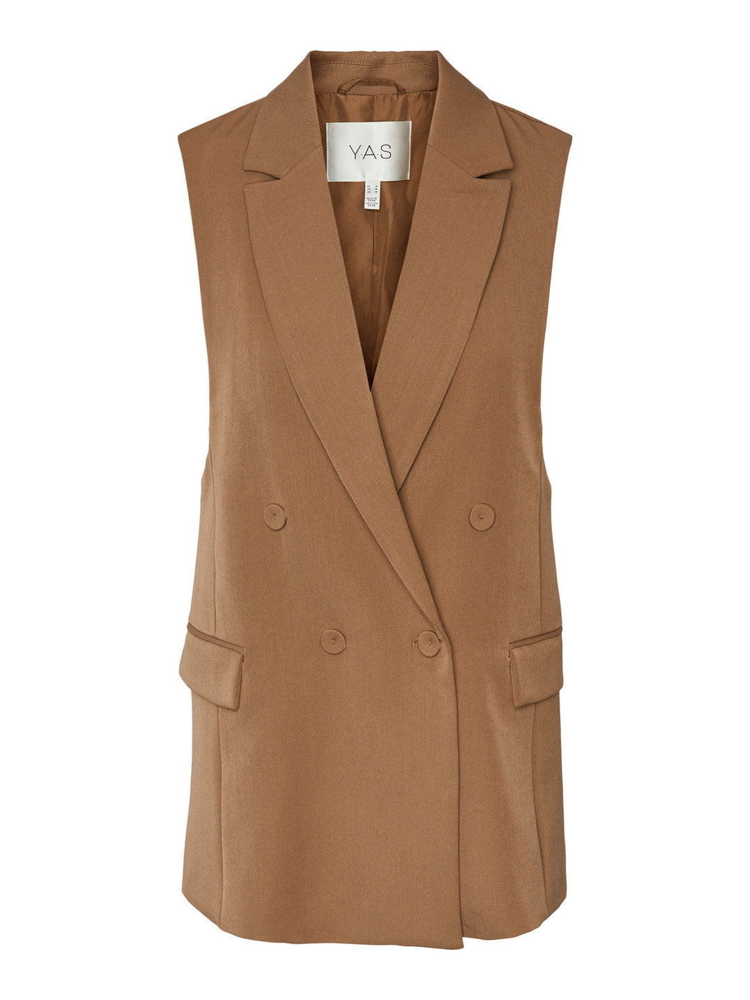 Y.A.S, Yasloui Sl Waistcoat, Otter