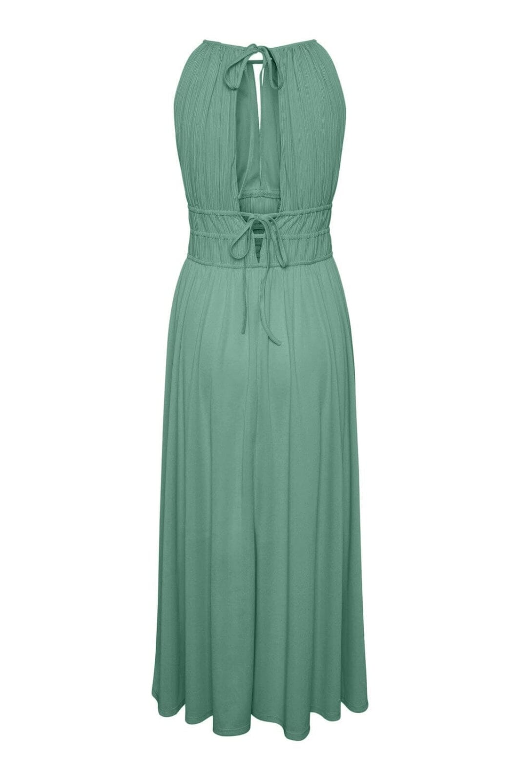 Y.A.S - Yasolinda Sl Long Dress Bm - 4430053 Malachite Green Kjoler 