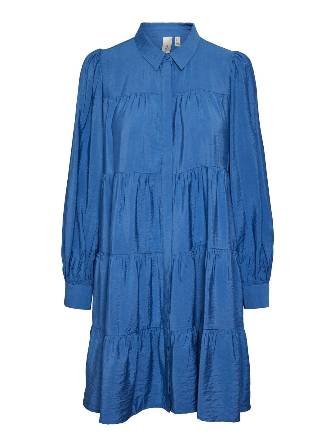 Y.A.S, Yaspala Ls Shirt Dress S., Federal Blue