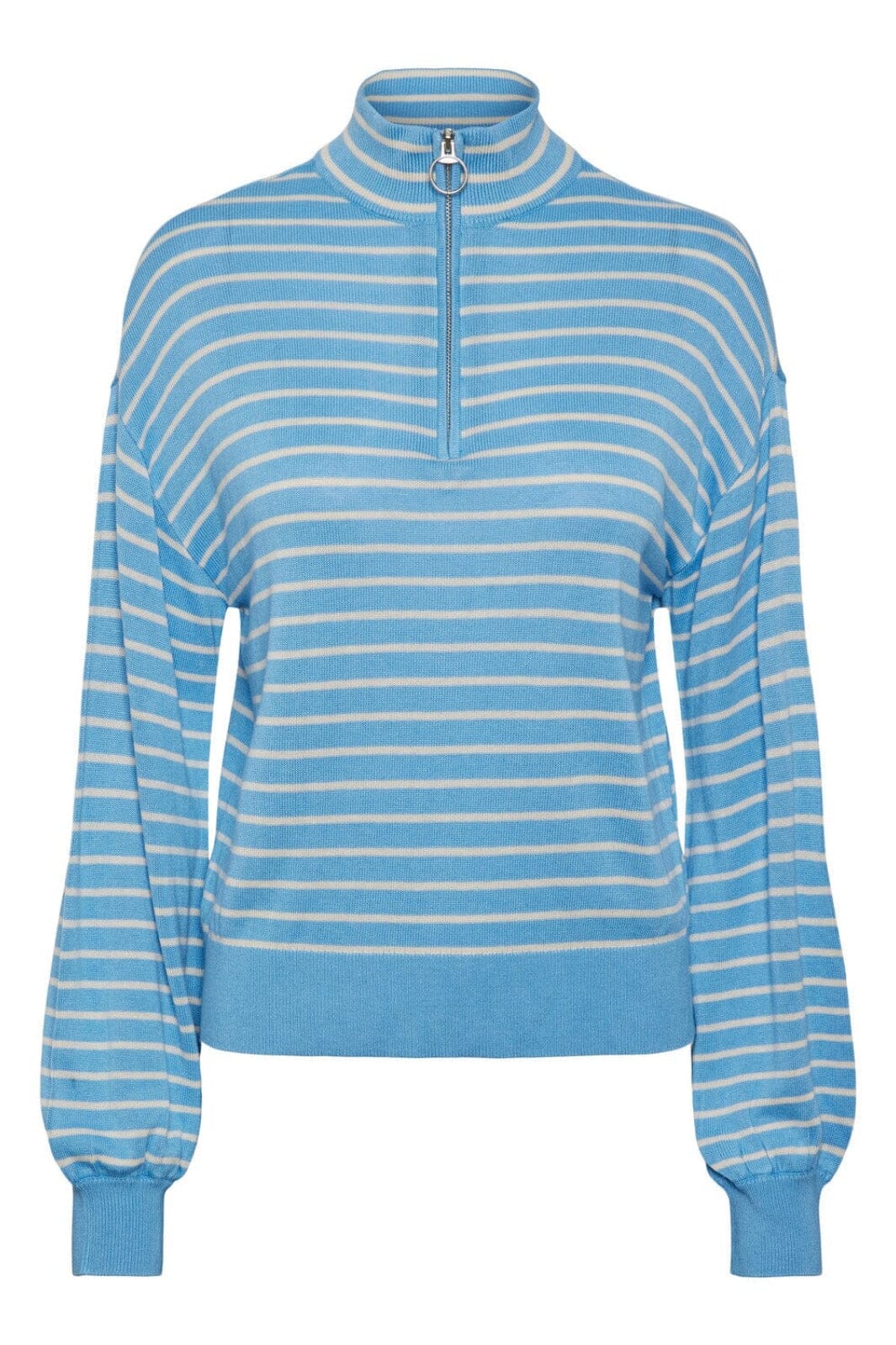 Y.A.S - Yasraye Ls Knit Pullover S. - Alaskan Blue BLACK Pullover 