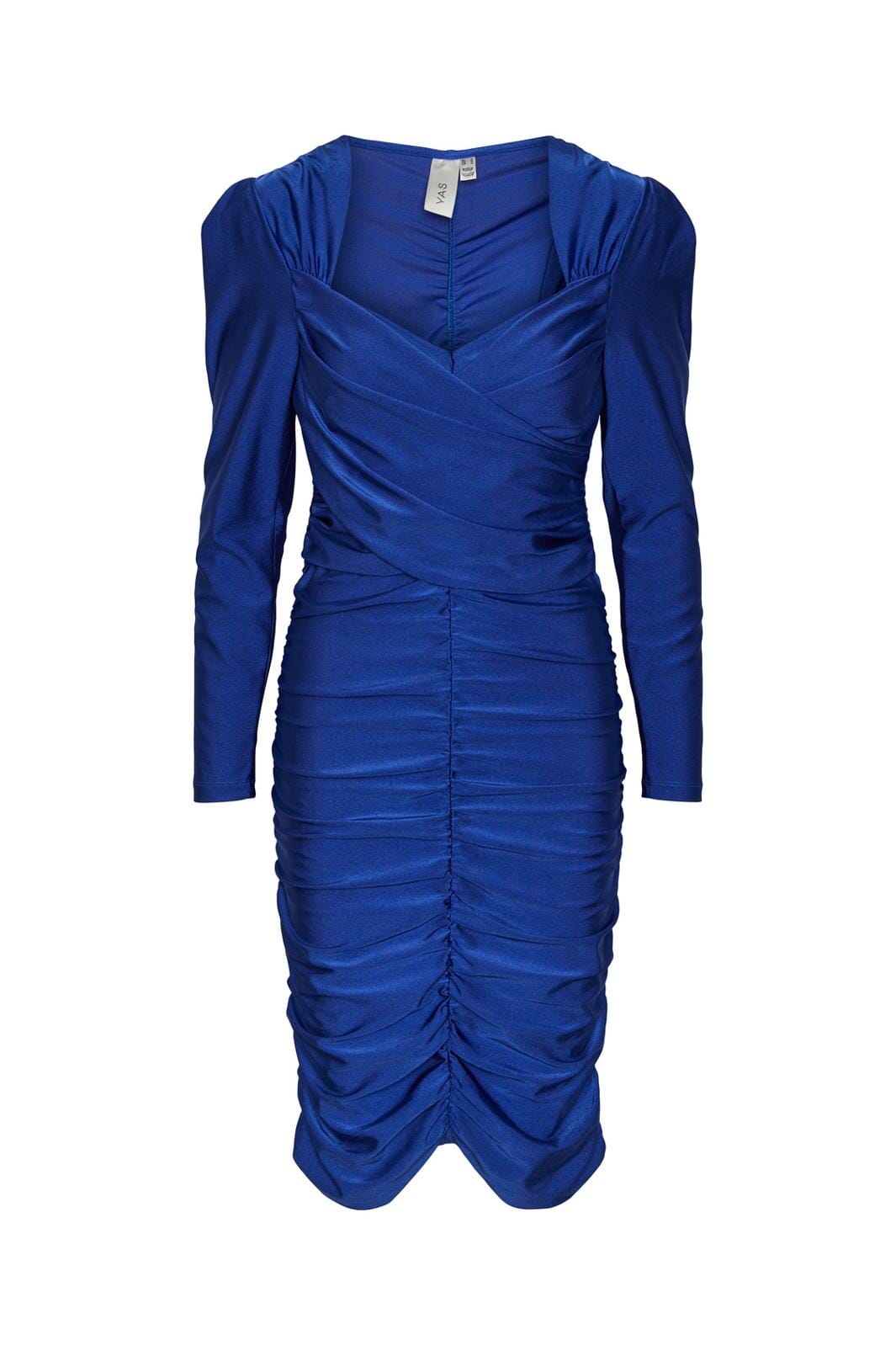 Y.A.S, Yasroyal Stretch Ls Ruched Dress Show, Surf The Web