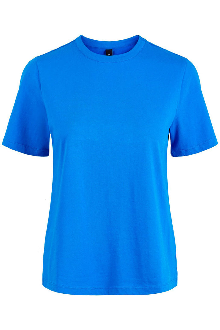 Y.A.S - YasSarita SS O-Neck Tee Noos - Strong Blue T-shirts 