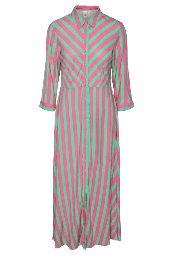 Y.A.S - Yassavanna Long Shirt Dress S. - Katydid AZELIA PINK Kjoler 