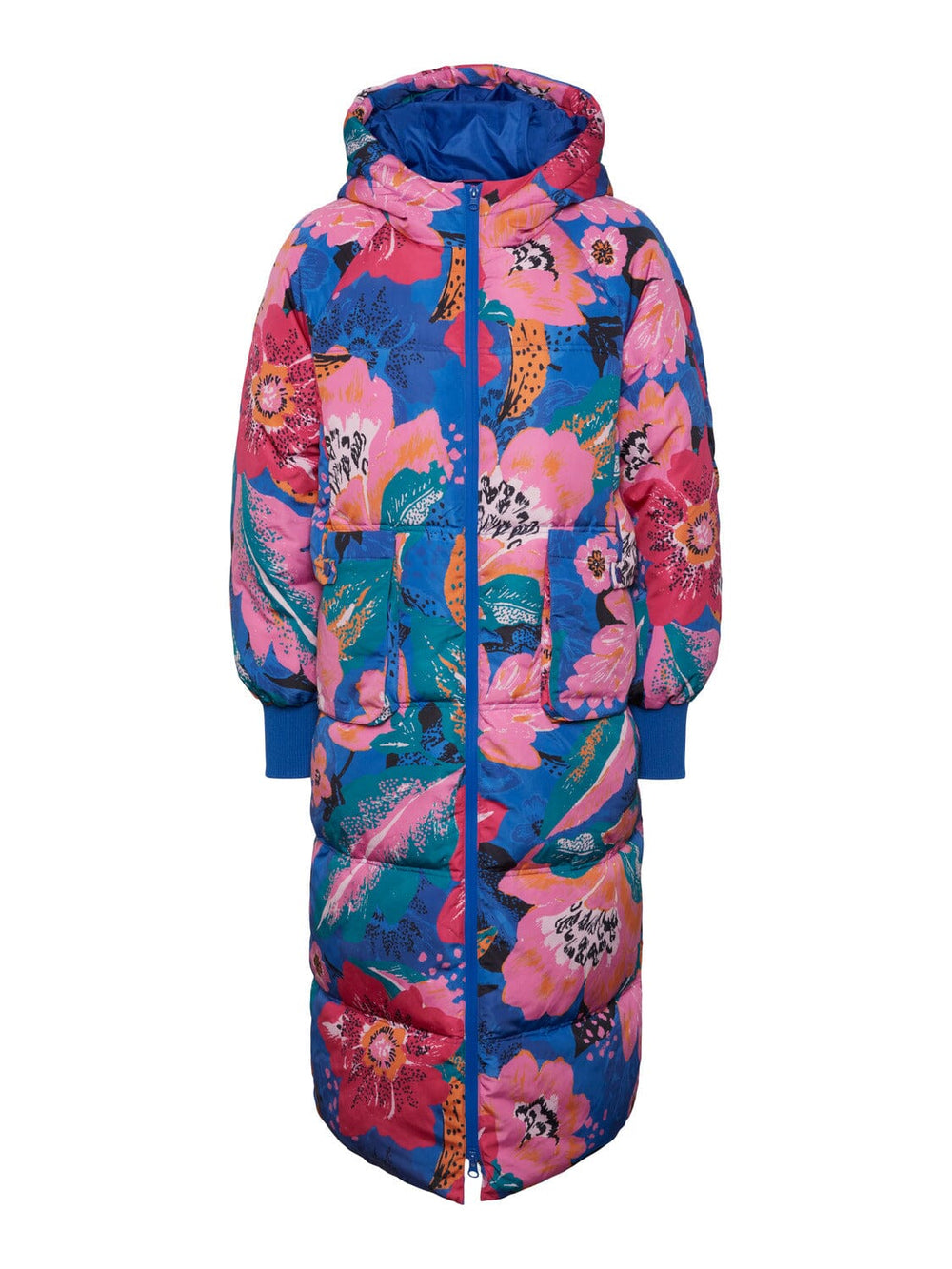 Y.A.S, Yassimilly Padded Coat S., Blue Iolite Milana print