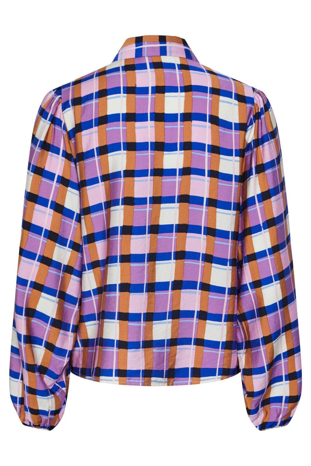 Y.A.S - Yassquare Ls Shirt - 4436451 Mulberry Square Aop Skjorter 