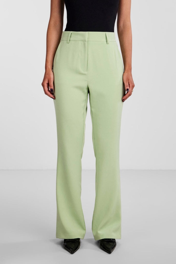 Y.A.S - Yasvala Flared Pant Show - Quiet Green Bukser 