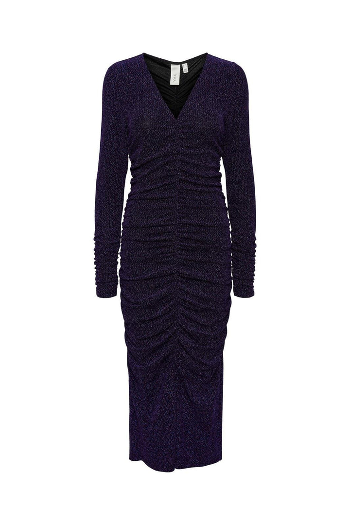 Y.A.S, Yaswippa Ls Long Dress Show, Black WIPPA AOP
