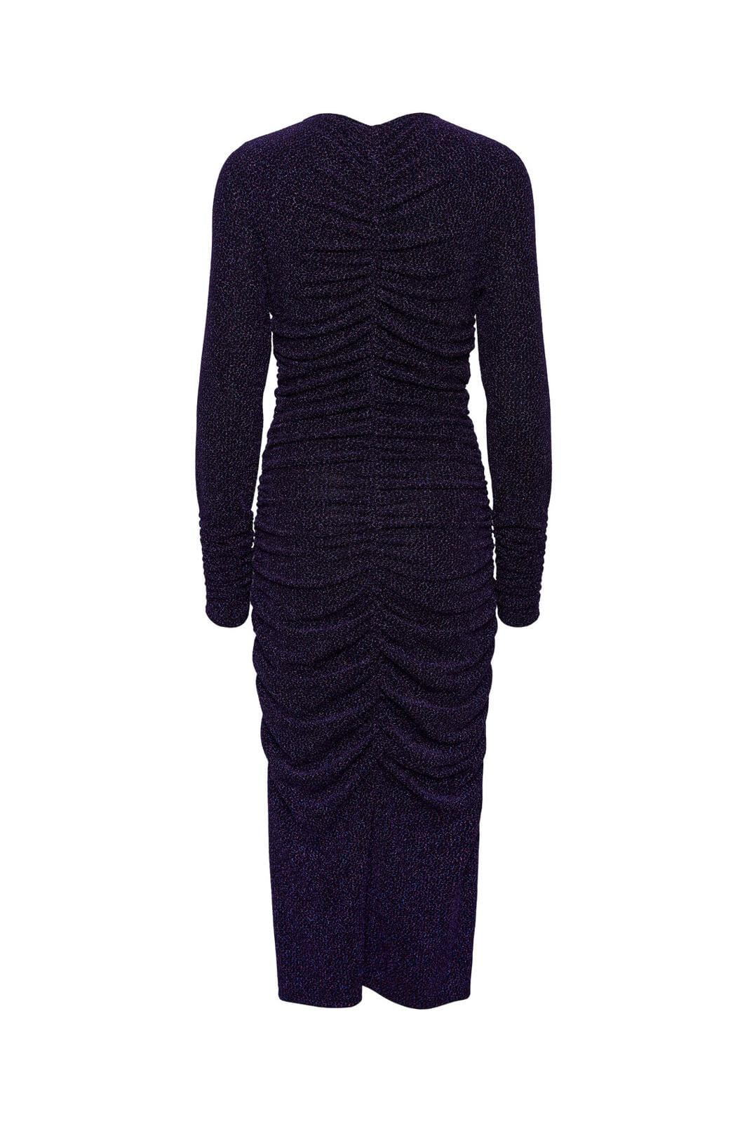 Y.A.S, Yaswippa Ls Long Dress Show, Black WIPPA AOP